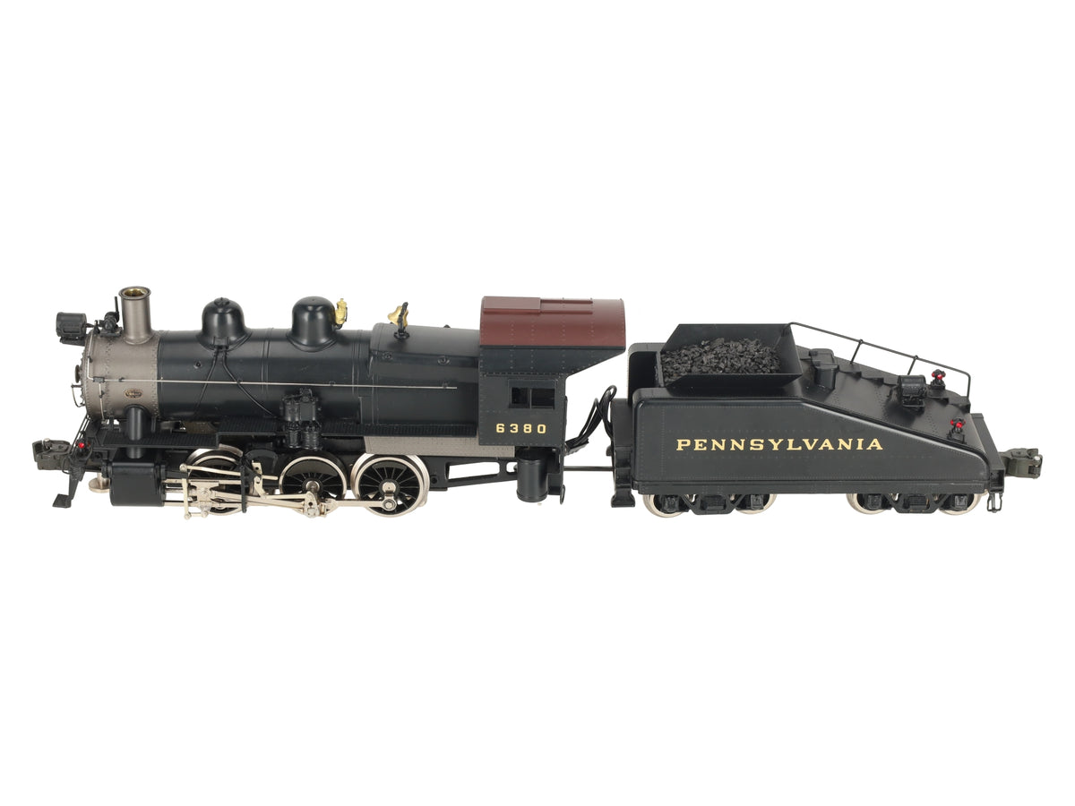 Williams 5200 O Gauge BRASS Pennsylvania 0-6-0 B6sb Steam Engine & Tender #6380 EX/Box