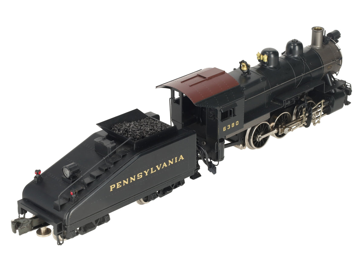 Williams 5200 O Gauge BRASS Pennsylvania 0-6-0 B6sb Steam Engine & Tender #6380 EX/Box