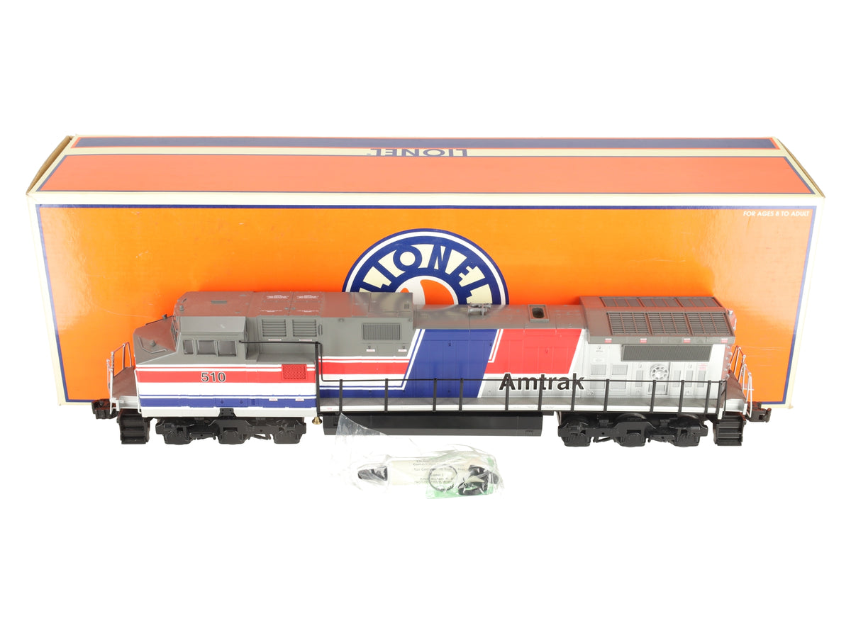 Lionel 6-18252 O Gauge Amtrak Dash 9 Diesel Locomotive #510 with TMCC EX/Box