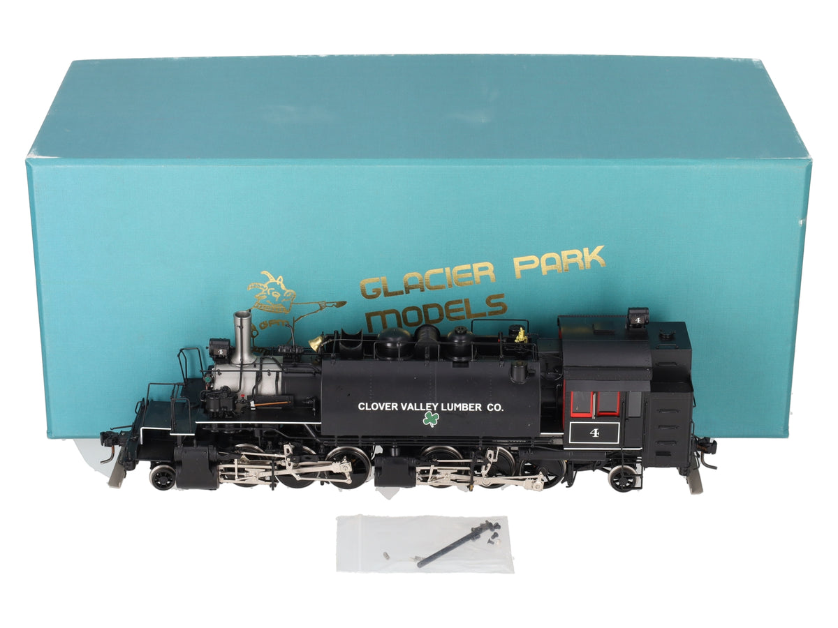 Glacier Park 0200 O 2-Rail BRASS Baldwin 2-6-6-2 Tank Mallet Locomotive #4 -F/P EX/Box