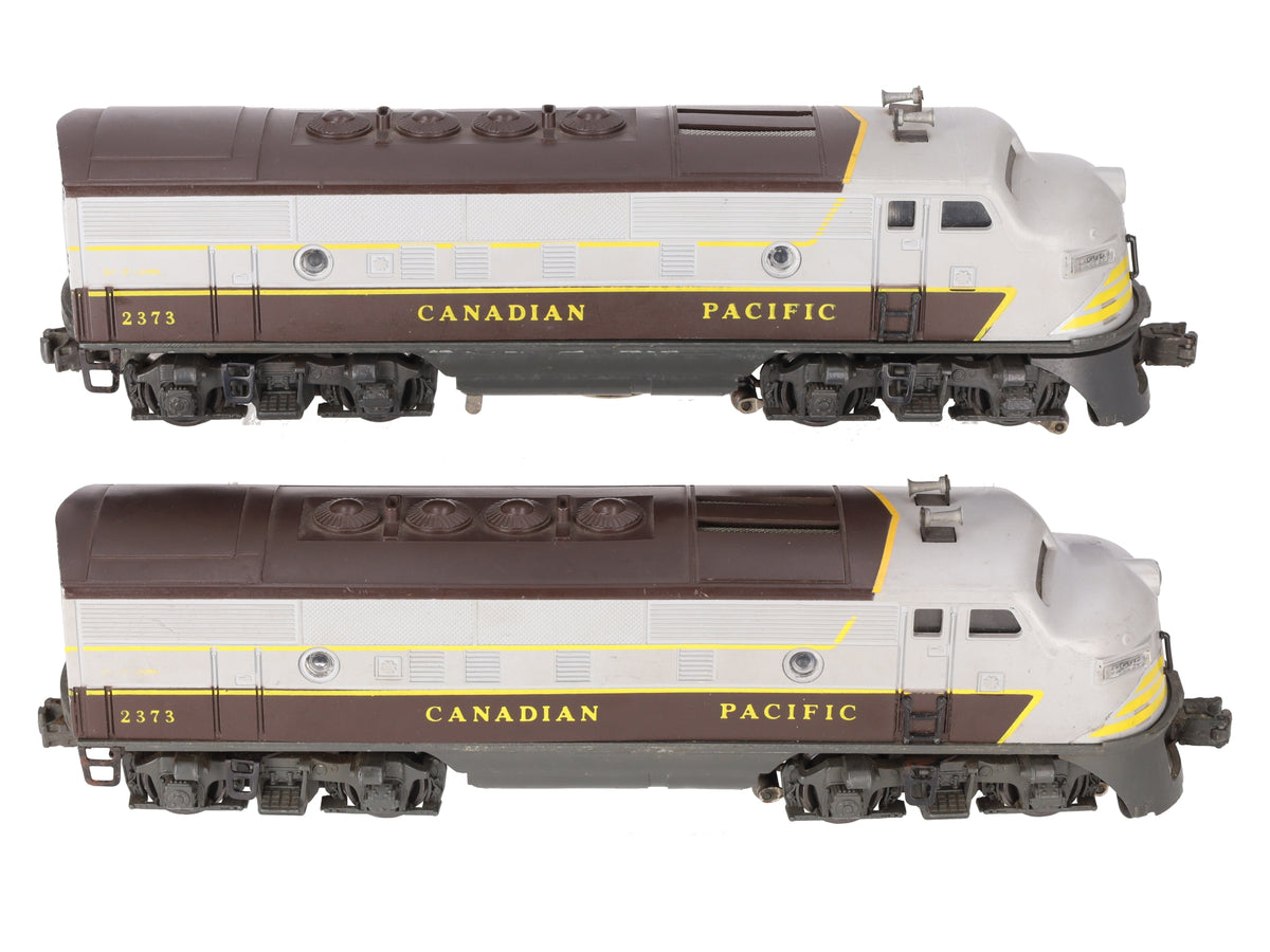 Lionel 2296W Vintage O Canadian Pacific AA Luxury Diesel Locomotives