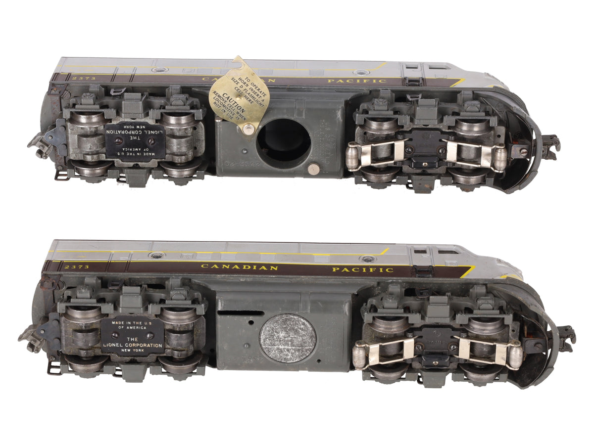Lionel 2296W Vintage O Canadian Pacific AA Luxury Diesel Locomotives