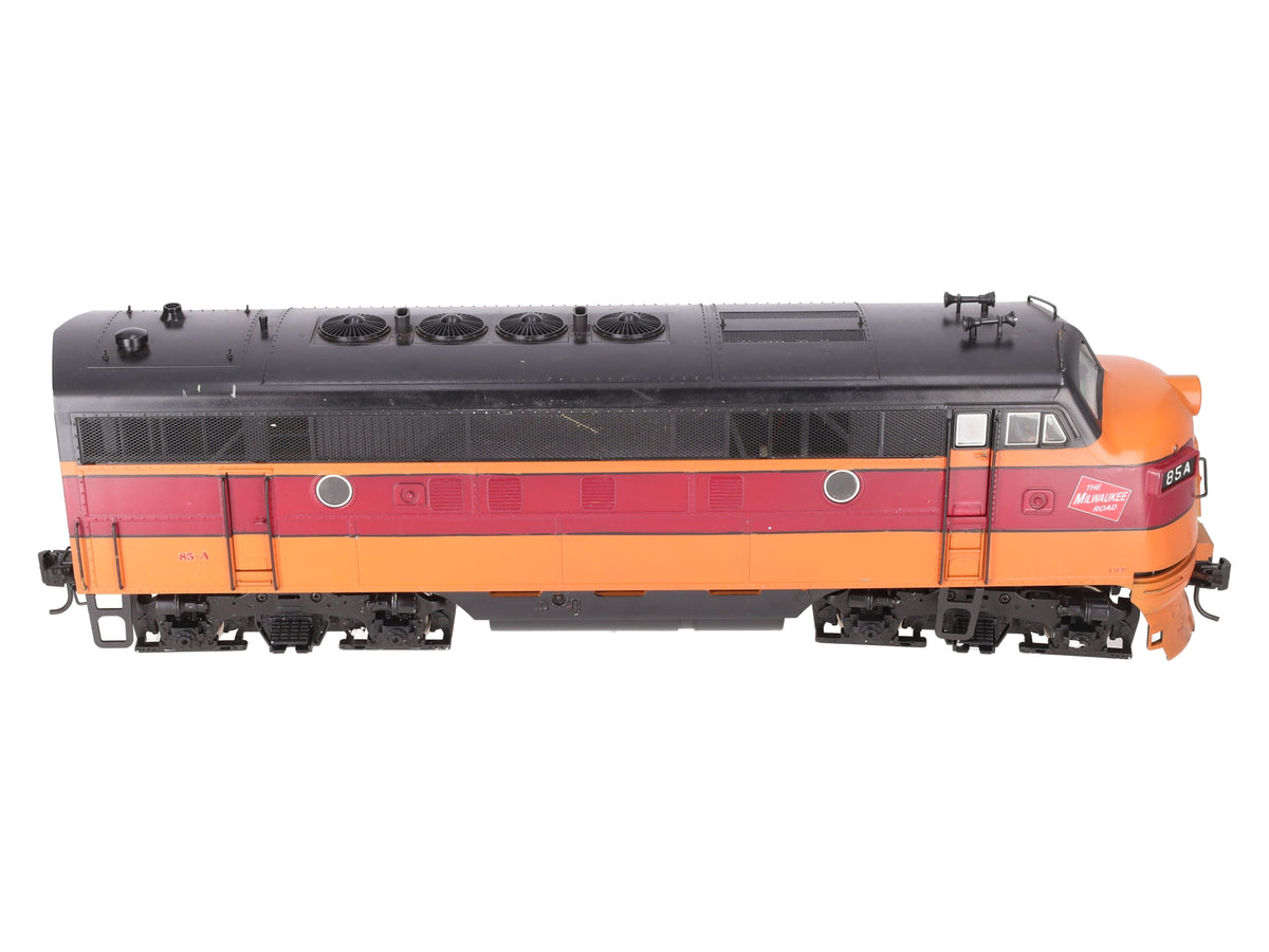 USA Trains G Scale MILW Powered Diesel Locomotive A Unit #85A VG