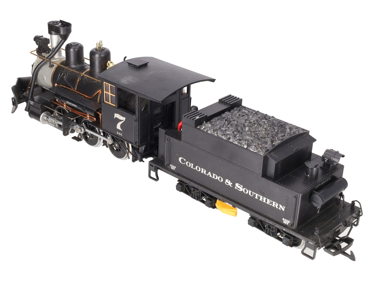 LGB 25192 G Colorado & Southern Steam Locomotive & Tender w/Sound VG/Box