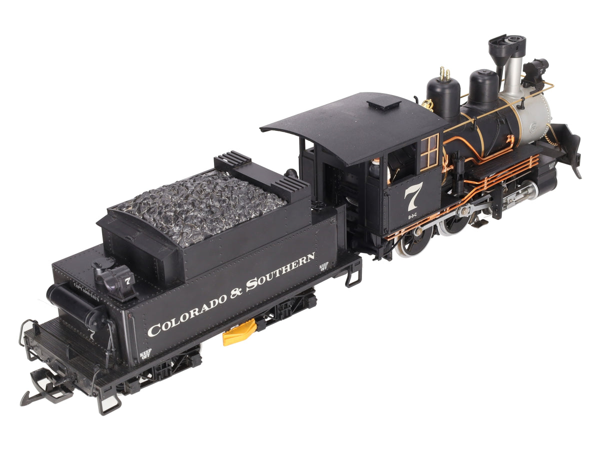 LGB 25192 G Colorado & Southern Steam Locomotive & Tender w/Sound VG/Box
