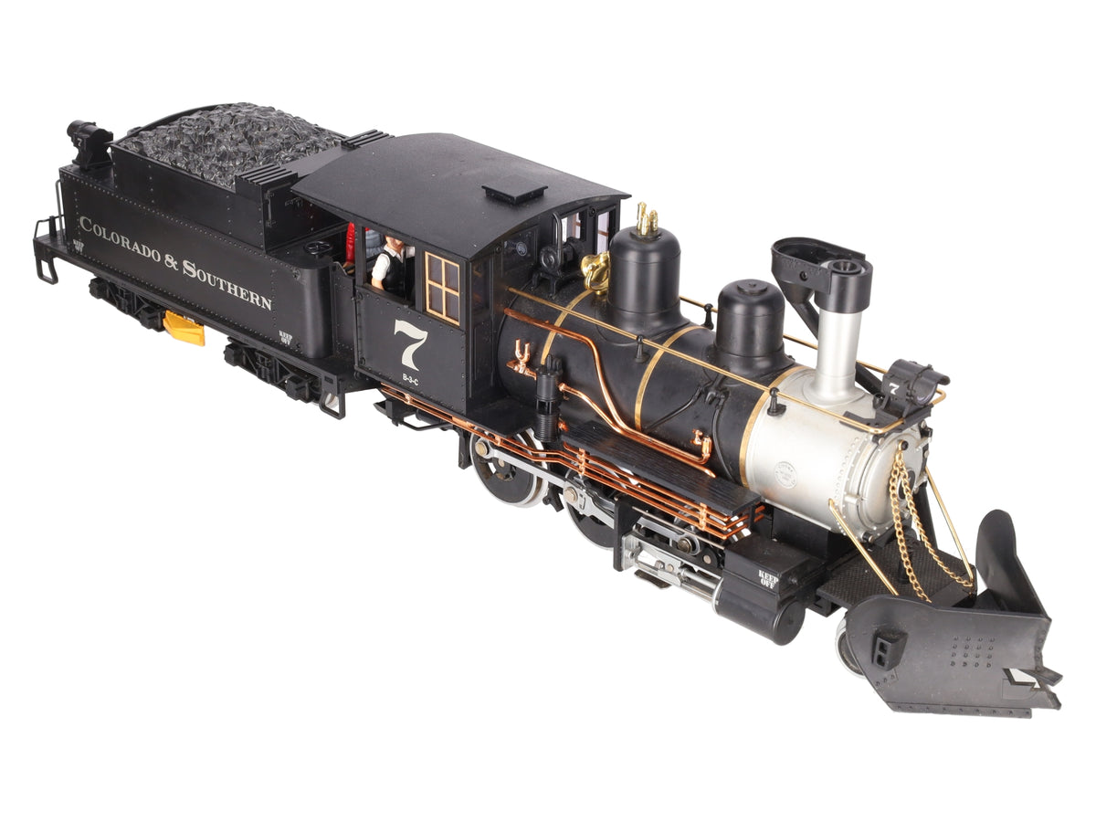 LGB 25192 G Colorado & Southern Steam Locomotive & Tender w/Sound VG/Box