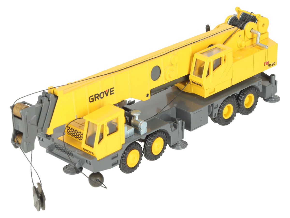 Grove Worldwide Diecast TM9120 10.5" Long Carrier Mounted Hydraulic Crane EX/Box