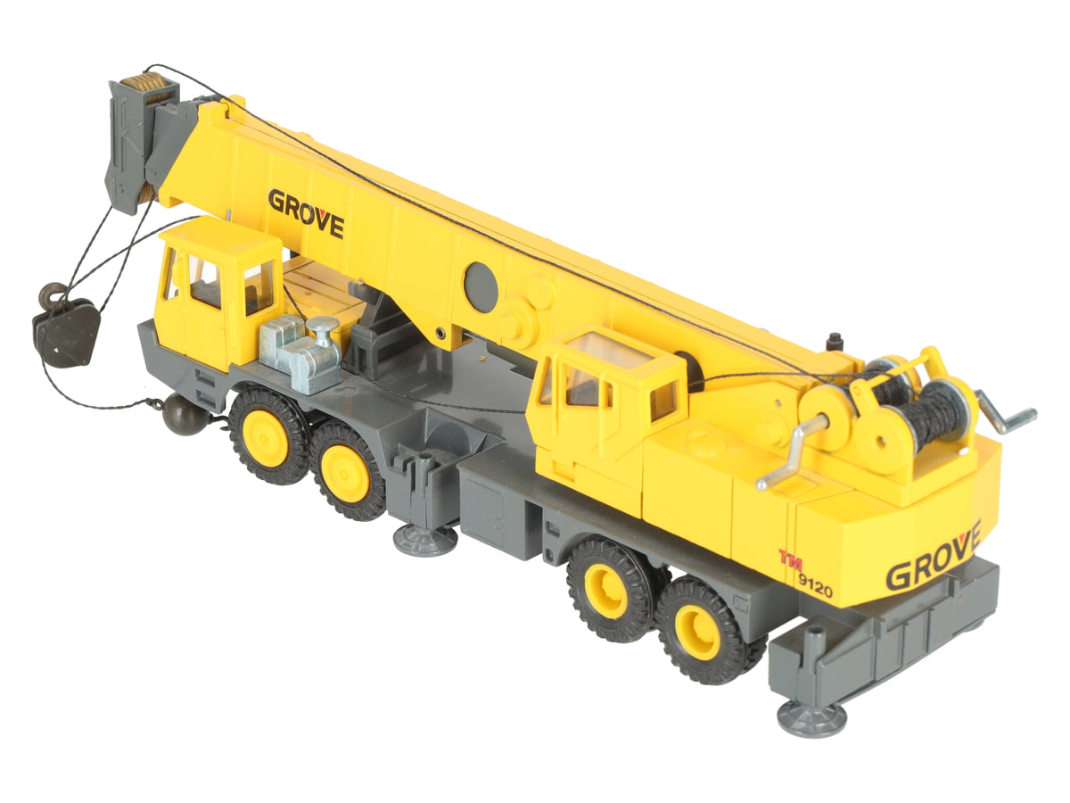 Grove Worldwide Diecast TM9120 10.5" Long Carrier Mounted Hydraulic Crane EX/Box