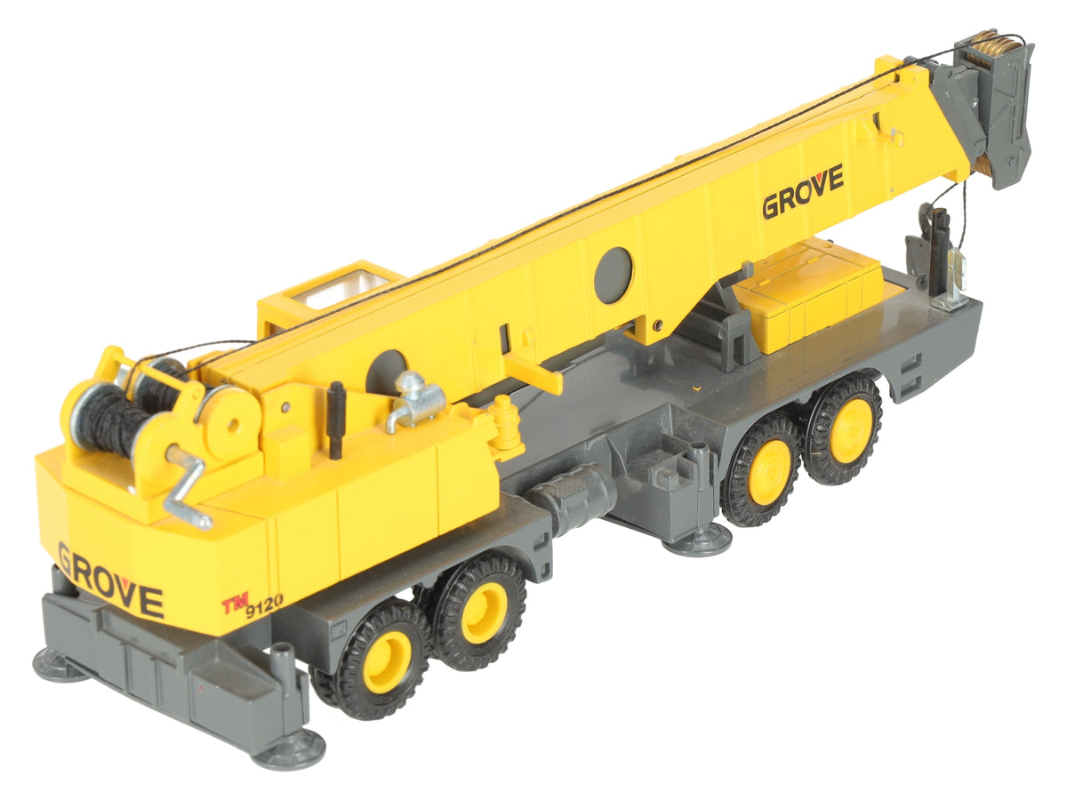 Grove Worldwide Diecast TM9120 10.5" Long Carrier Mounted Hydraulic Crane EX/Box