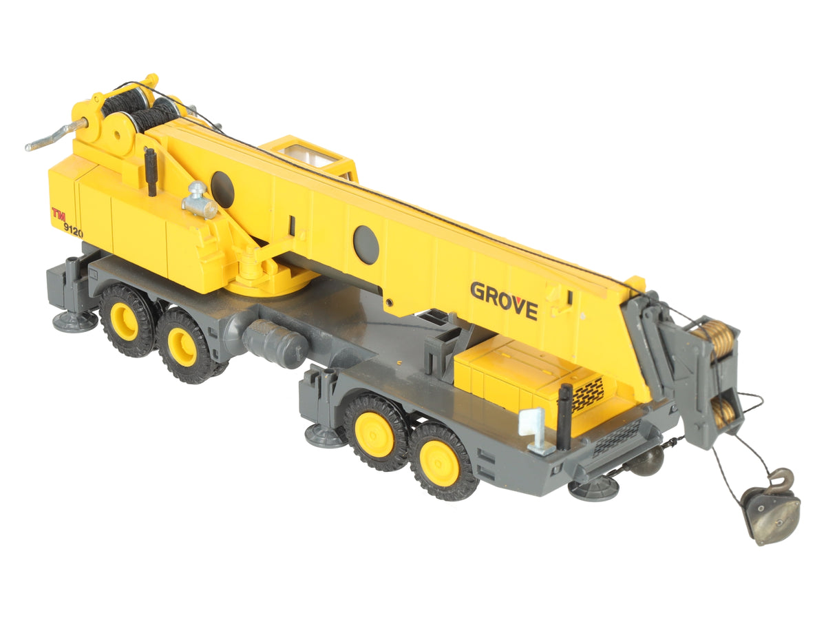 Grove Worldwide Diecast TM9120 10.5" Long Carrier Mounted Hydraulic Crane EX/Box