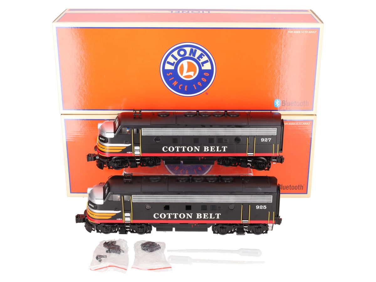 Lionel 2033300 O Gauge St. Louis & Southwestern "Cotton Belt" F7 AA Diesel Set EX/Box