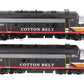 Lionel 2033300 O Gauge St. Louis & Southwestern "Cotton Belt" F7 AA Diesel Set EX/Box