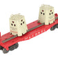 Lionel 6805 Vintage O Radioactive Atomic Disposal Flatcar VG