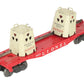 Lionel 6805 Vintage O Radioactive Atomic Disposal Flatcar VG