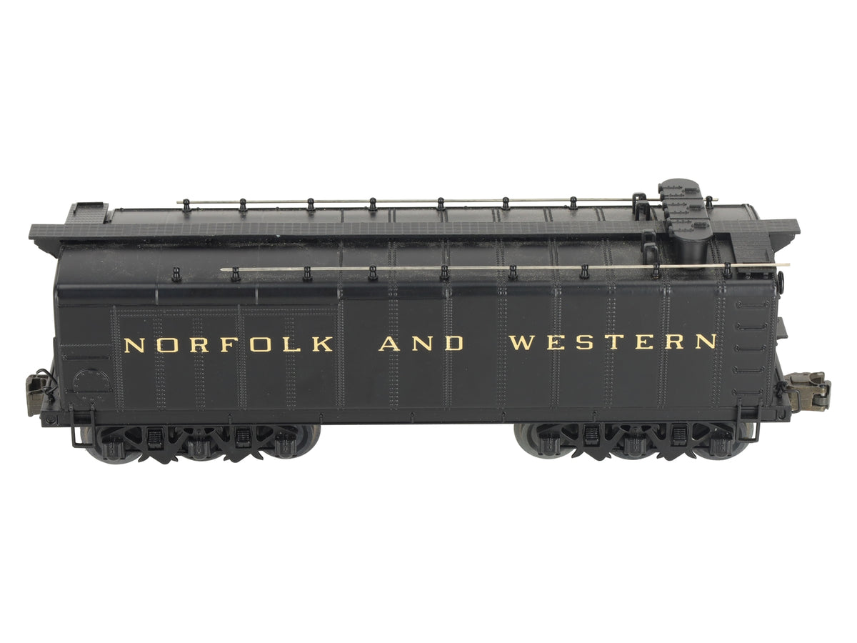 MTH 20-3027 Norfolk & Western Auxiliary Water Tender II EX