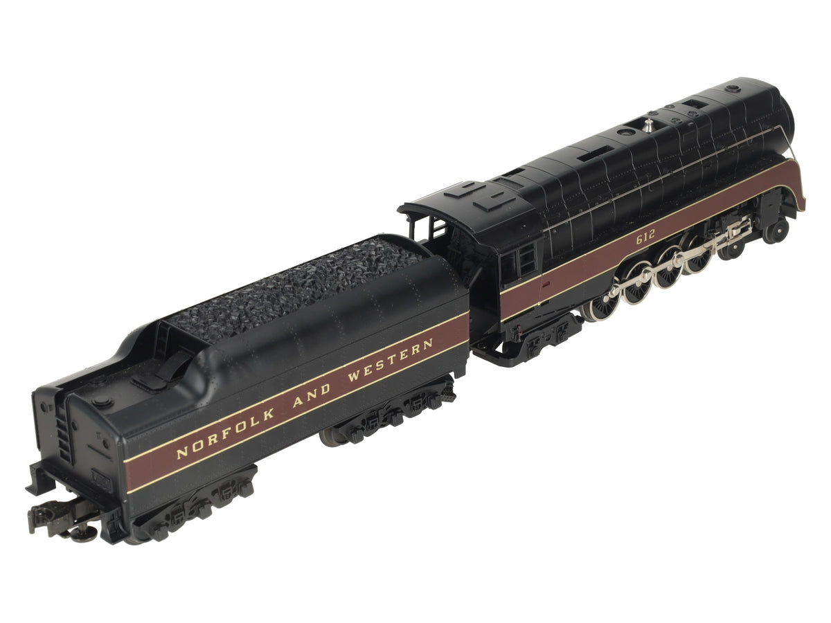 MTH 30-4058-1 Norfolk & Southern 4-8-4 J Steam Locomotive & Tender w/PS2 #612 EX