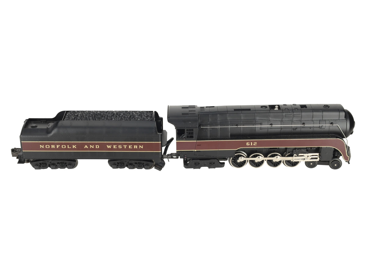 MTH 30-4058-1 Norfolk & Southern 4-8-4 J Steam Locomotive & Tender w/PS2 #612 EX