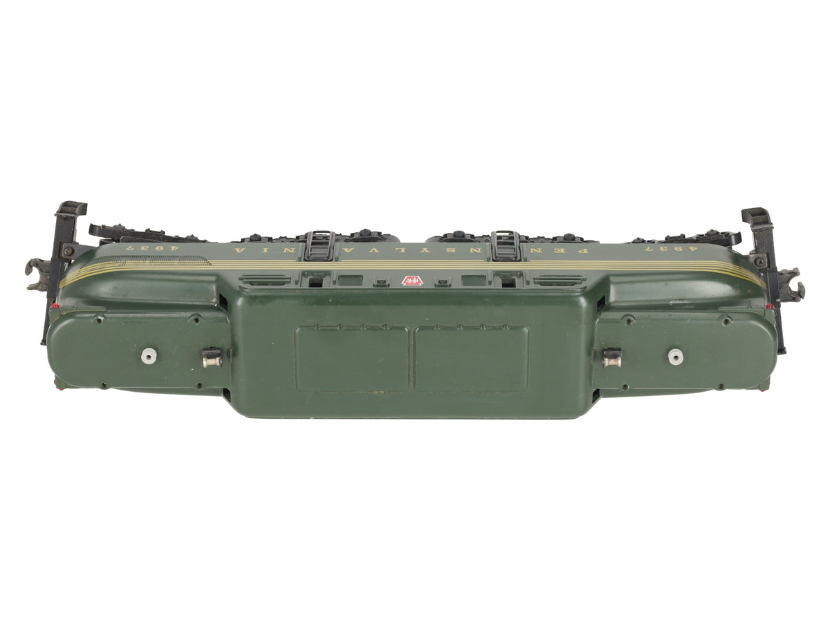 Williams GG-25 O PRR Brunswick Green 5-Stripe Dummy GG-1 Electric Loco #4937 EX/Box