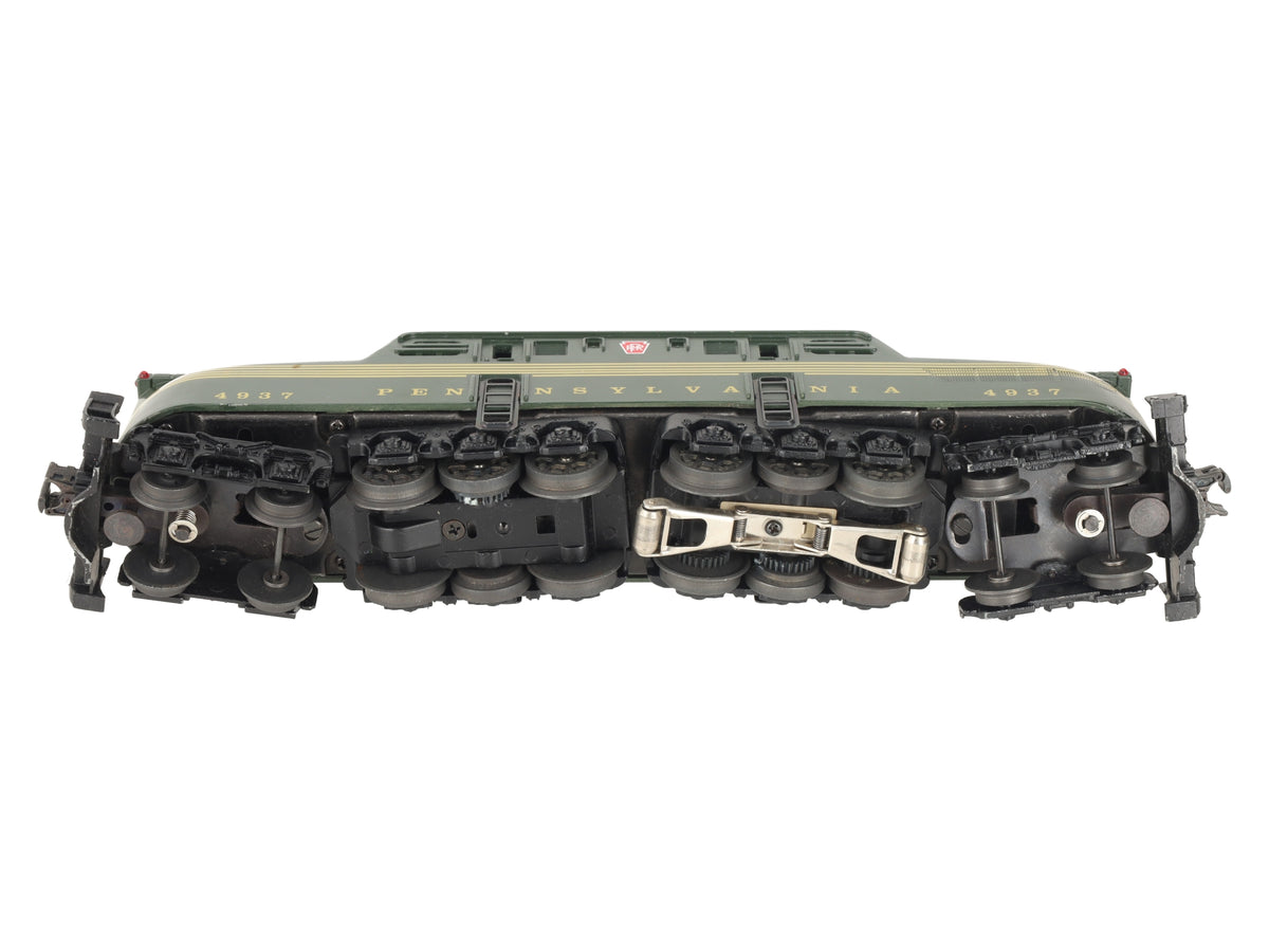 Williams GG-25 O PRR Brunswick Green 5-Stripe Dummy GG-1 Electric Loco #4937 EX/Box
