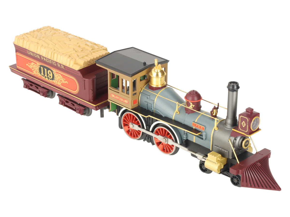 MTH 30-1807-1 O Union Pacific 4-4-0 General Steam Locomotive #119 w/ PS3 EX/Box
