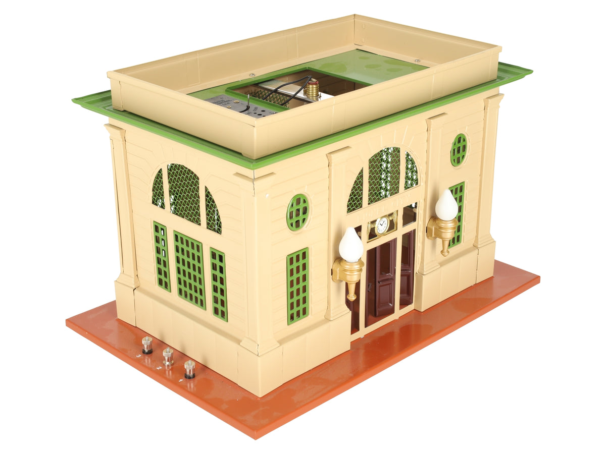 Lionel 6-34118 O Illuminated Station (Early Version) VG/Box