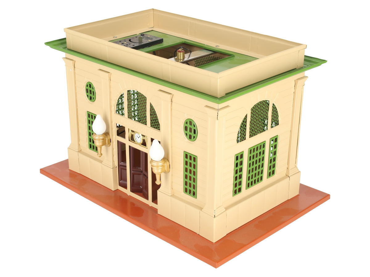 Lionel 6-34118 O Illuminated Station (Early Version) VG/Box