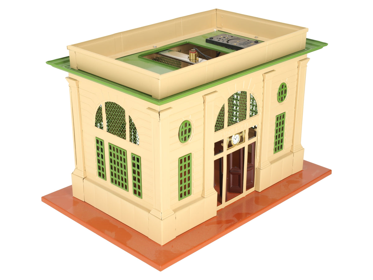 Lionel 6-34118 O Illuminated Station (Early Version) VG/Box