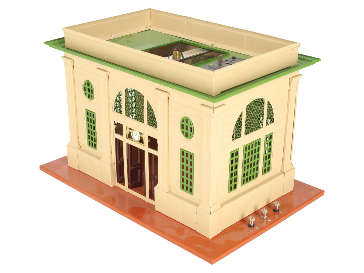 Lionel 6-34118 O Illuminated Station (Early Version) VG/Box