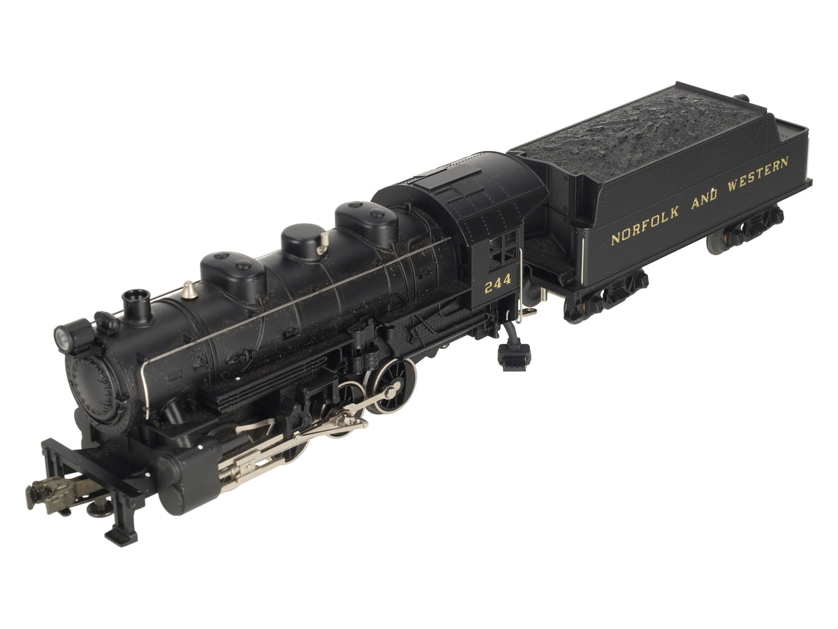MTH 30-1111-1 O Gauge Norfolk and Western 0-8-0 Steam Locomotive & Tender w/PS1 EX/Box