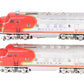 Lionel 2343 Vintage O Gauge Santa Fe F3 AA Diesel Locomotive Set VG