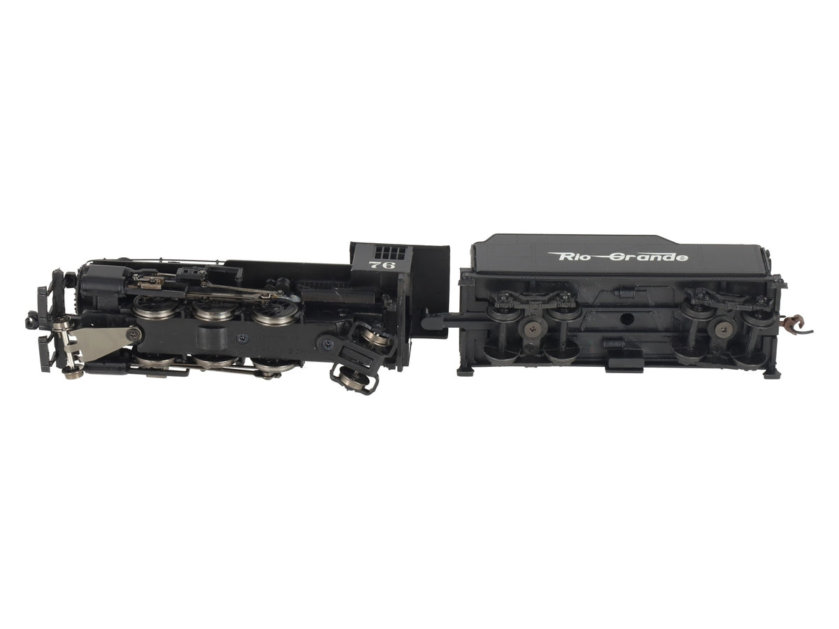 Bachmann 51517 HO Denver & Rio Grande Western 2-6-2 Steam Loco w/Smoke #76 LN/Box