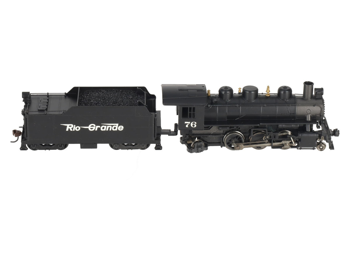 Bachmann 51517 HO Denver & Rio Grande Western 2-6-2 Steam Loco w/Smoke #76 LN/Box