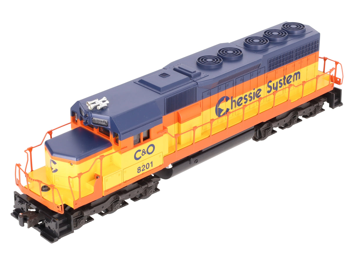 Lionel 6-18201 O Gauge C&O Chessie SD-40 Diesel Locomotive W/ Horn #8201 EX/Box