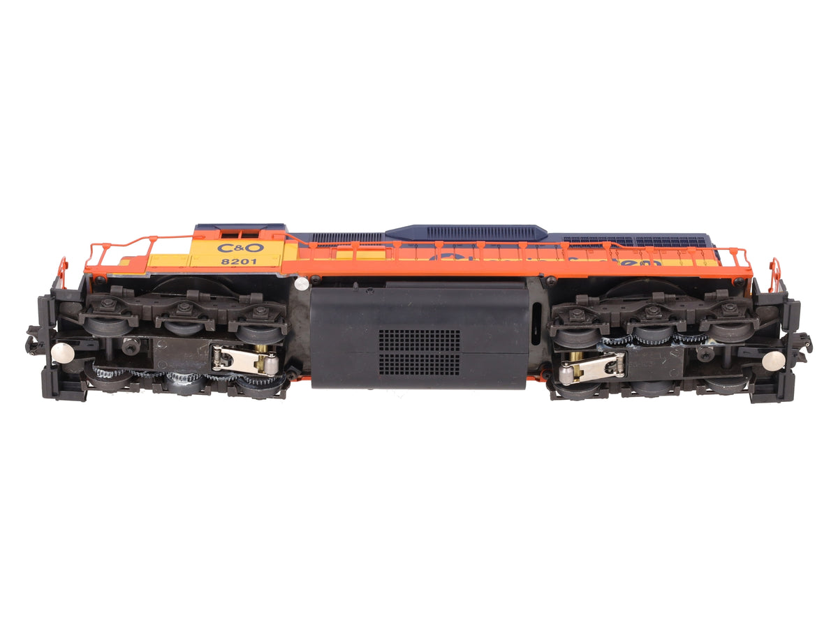 Lionel 6-18201 O Gauge C&O Chessie SD-40 Diesel Locomotive W/ Horn #8201 EX/Box