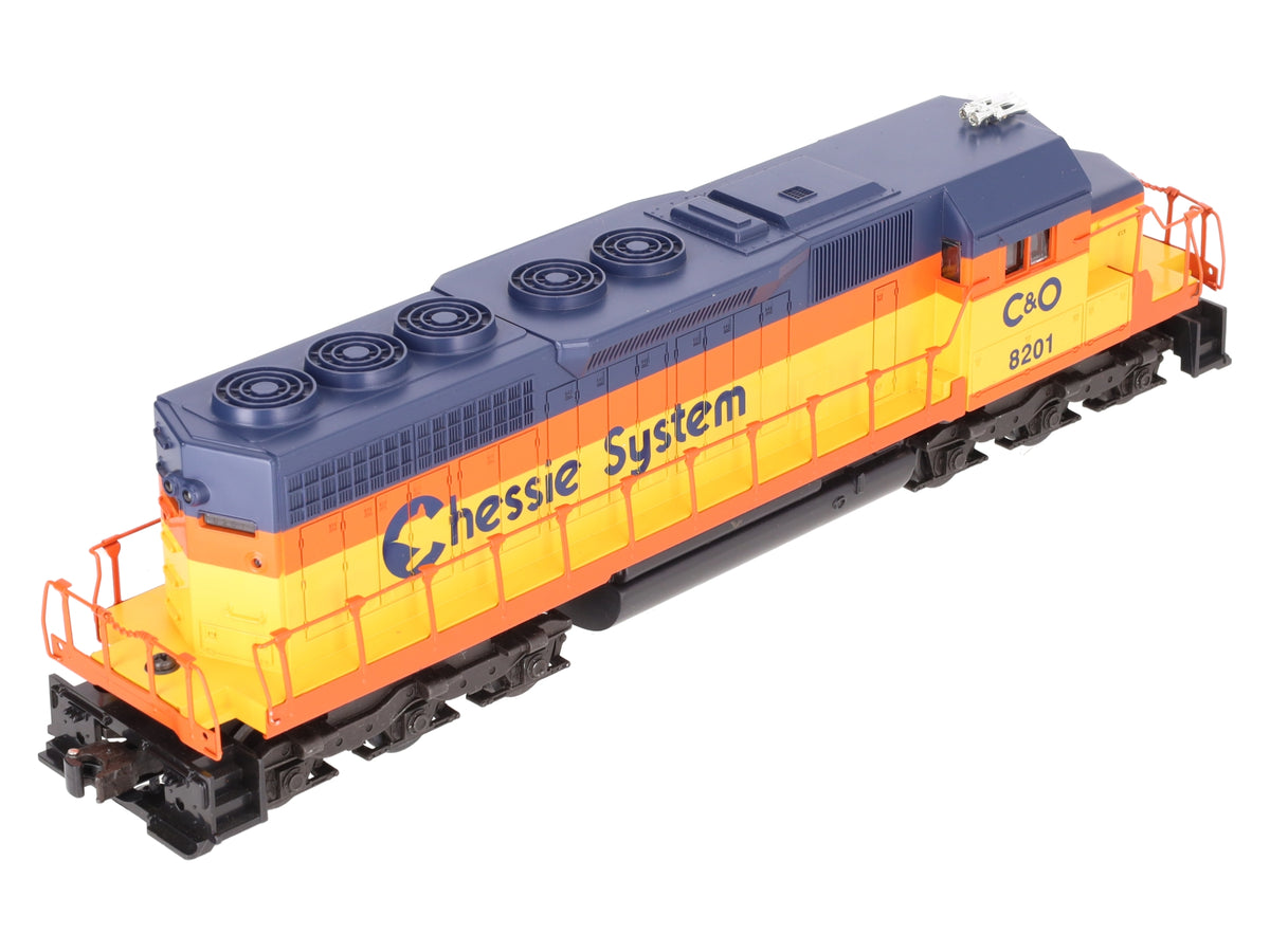 Lionel 6-18201 O Gauge C&O Chessie SD-40 Diesel Locomotive W/ Horn #8201 EX/Box
