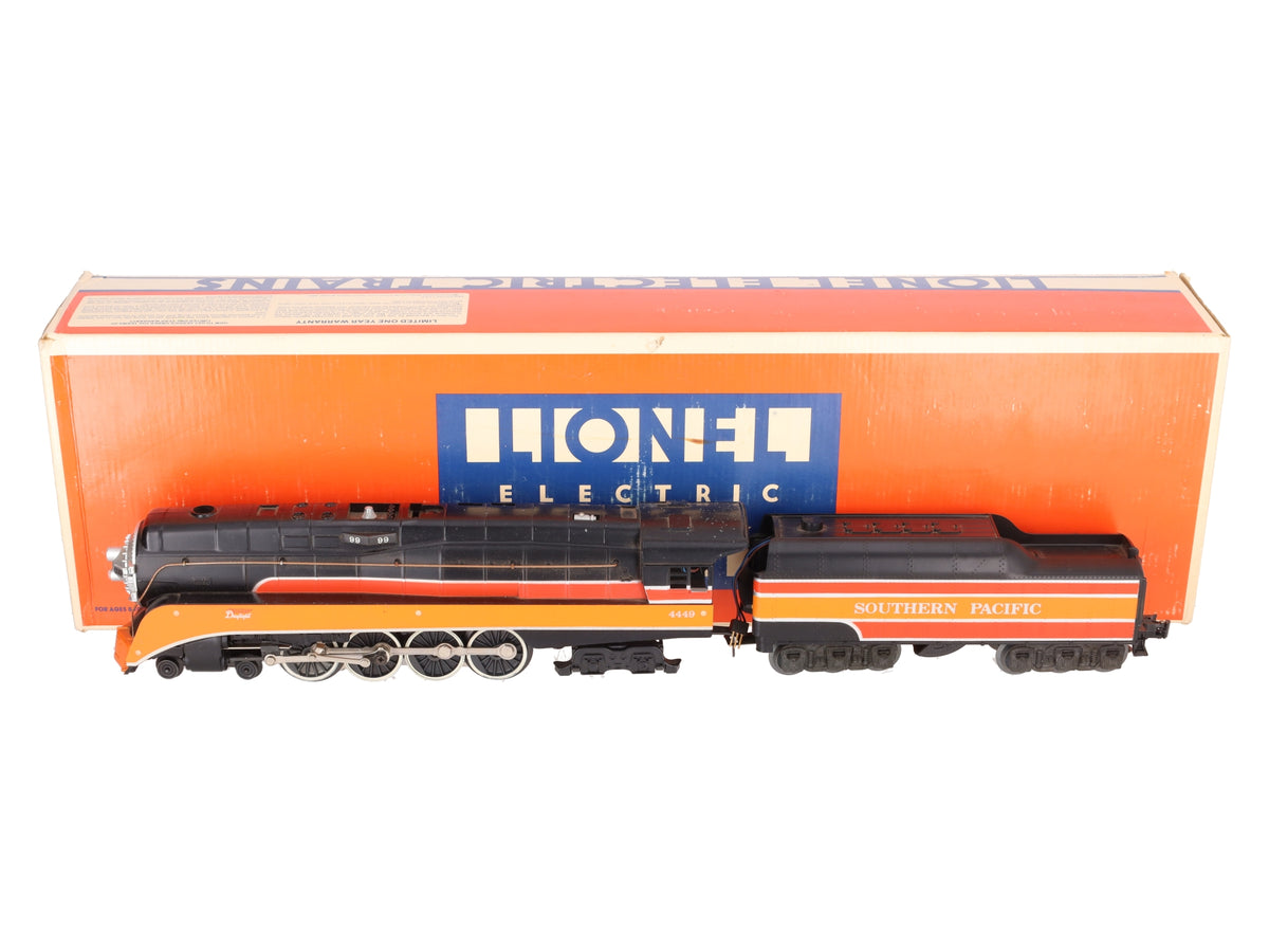 Lionel 6-8307 O Gauge Southern Pacific Daylight GS-4 Steam Engine & Tender #4449 VG/Box