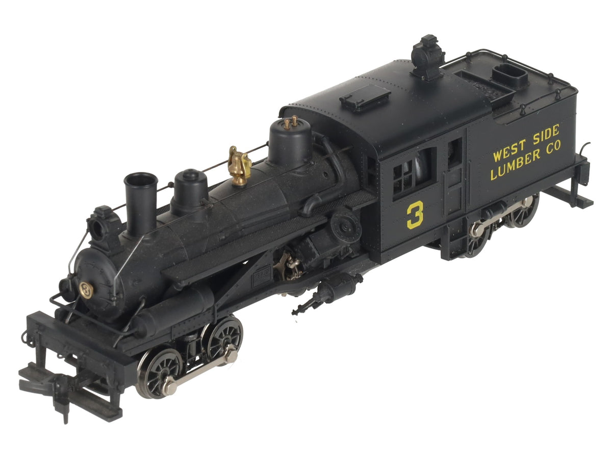 Rivarossi 1228 HO West Side Lumber Co Heisler Steam Locomotive #3 EX/Box