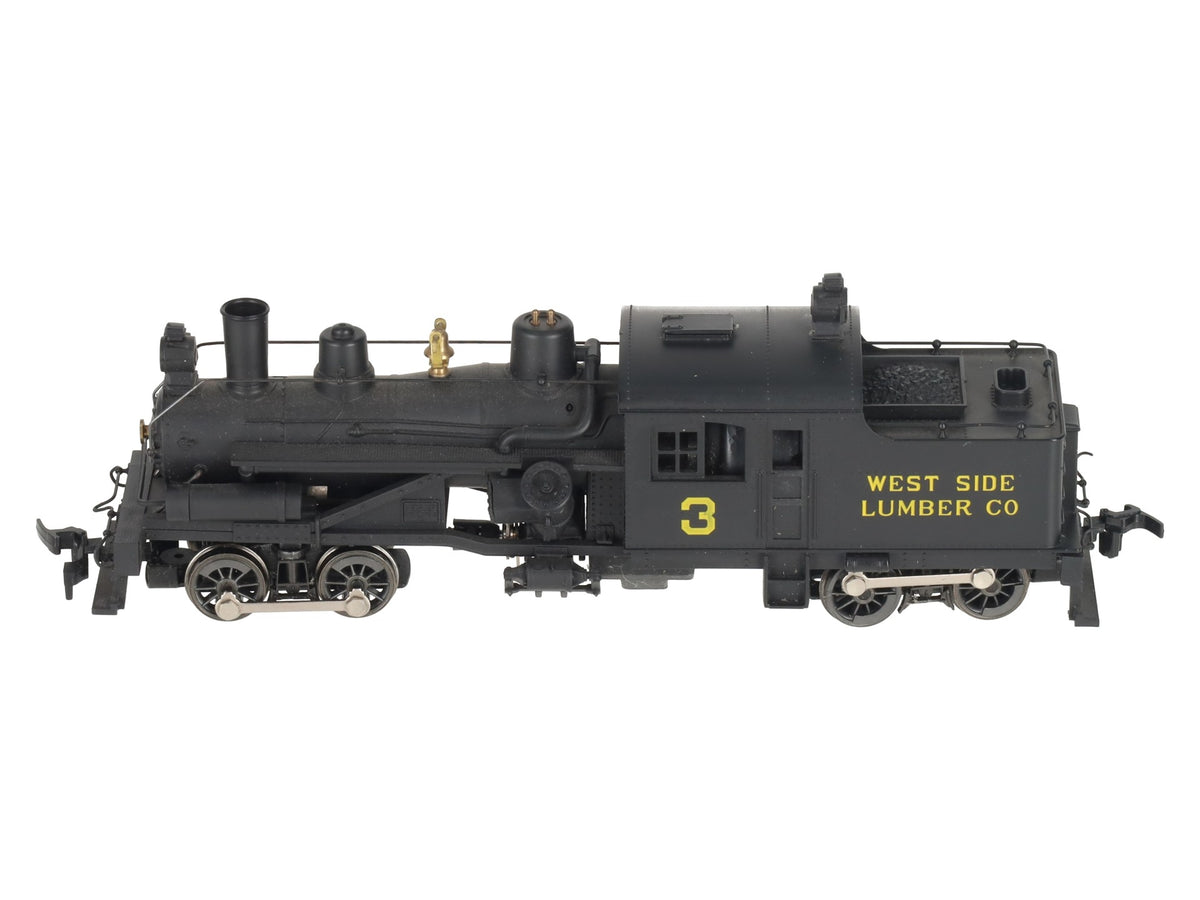 Rivarossi 1228 HO West Side Lumber Co Heisler Steam Locomotive #3 EX/Box