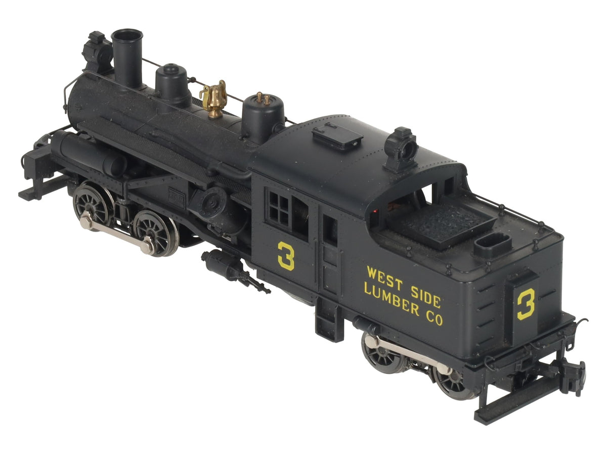 Rivarossi 1228 HO West Side Lumber Co Heisler Steam Locomotive #3 EX/Box
