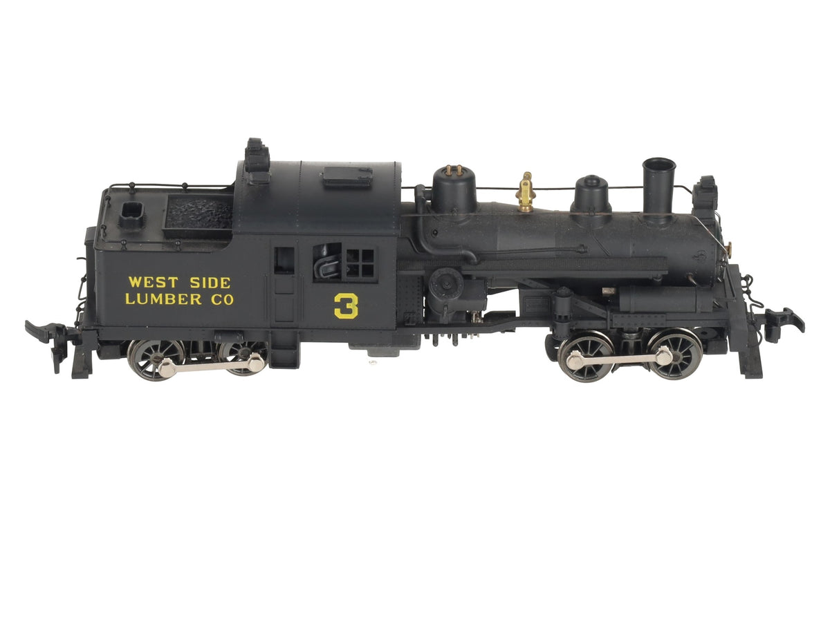 Rivarossi 1228 HO West Side Lumber Co Heisler Steam Locomotive #3 EX/Box