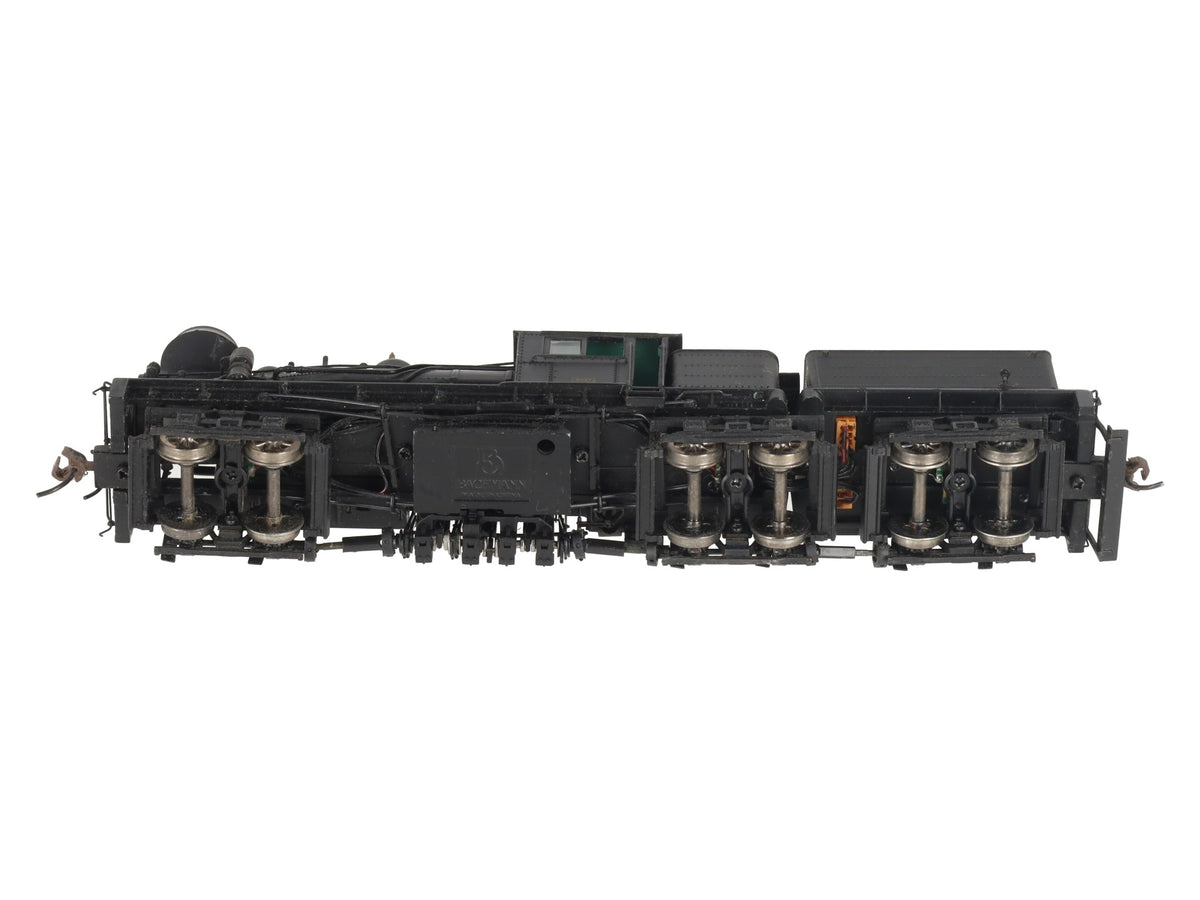 Bachmann 81902 HO Unlettered 80-Ton 3 Truck Shay & Steel Cab w/ DCC EX/Box