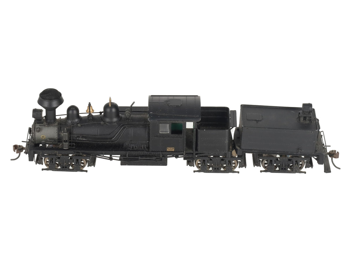 Bachmann 81902 HO Unlettered 80-Ton 3 Truck Shay & Steel Cab w/ DCC EX/Box