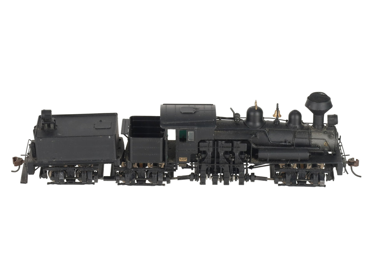 Bachmann 81902 HO Unlettered 80-Ton 3 Truck Shay & Steel Cab w/ DCC EX/Box