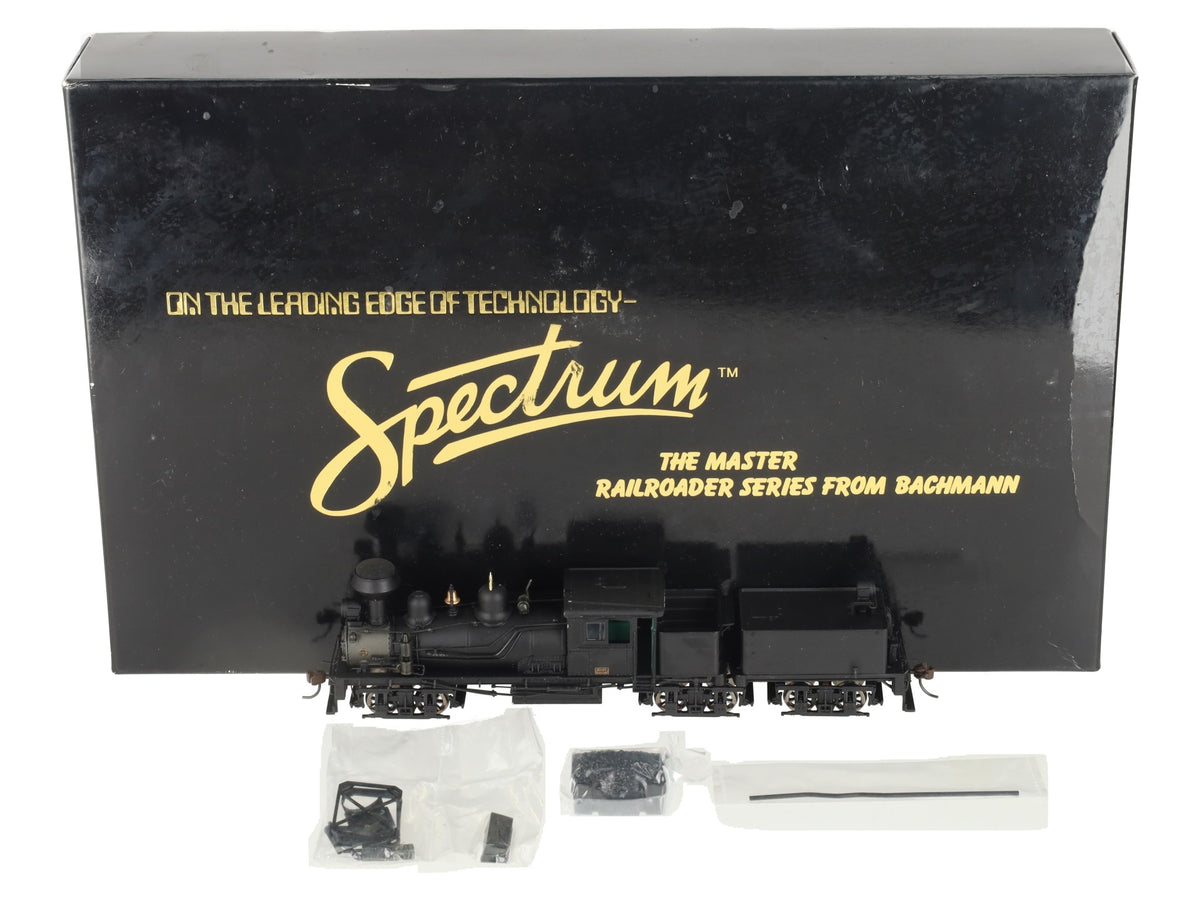 Bachmann 81902 HO Unlettered 80-Ton 3 Truck Shay with Steel Cab EX/Box