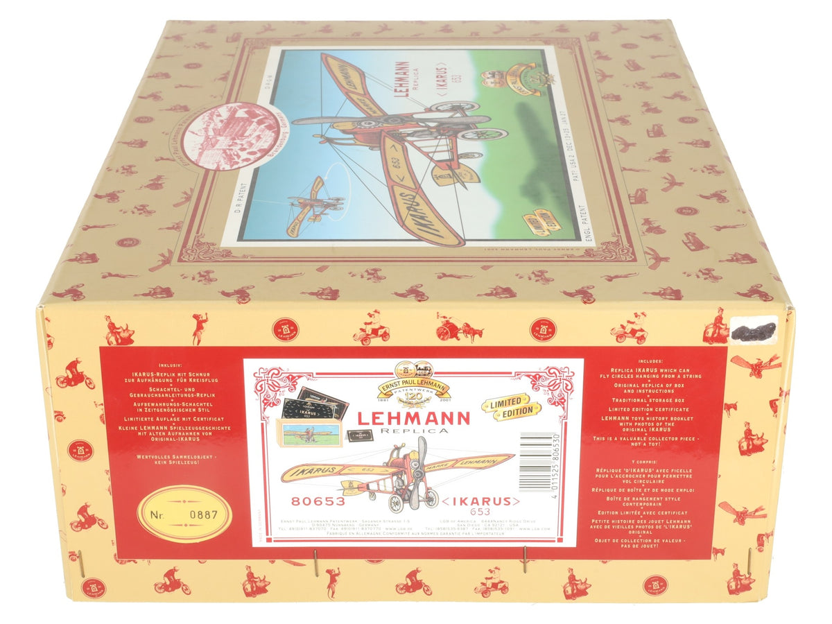 LGb 80653 Lehmann IKARUS Ltd Edition Airplane Replica EX