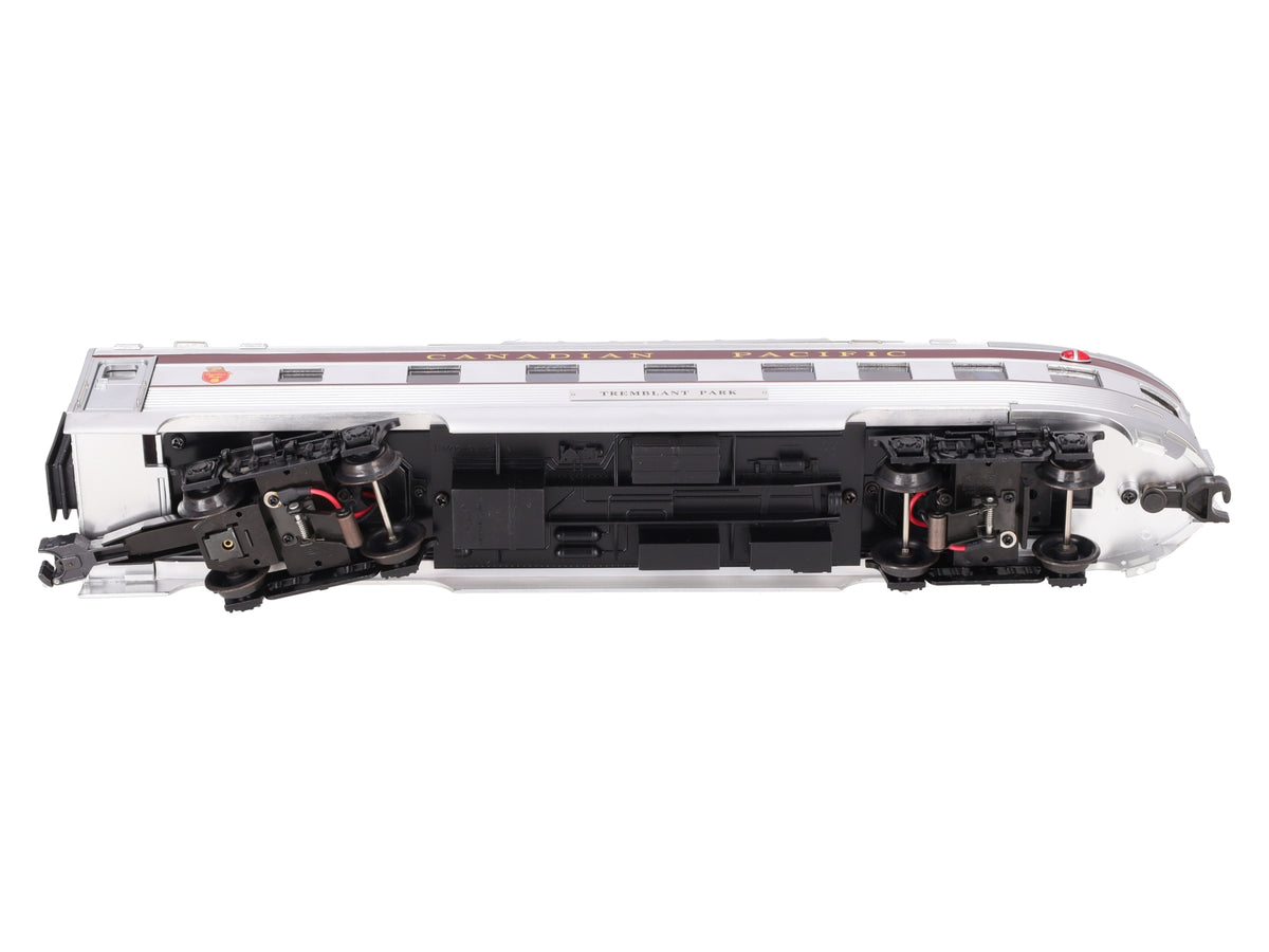 K-Line K4618-10003 O Gauge CP Tremblant Park 15" Aluminum Dome Observation Car EX/Box