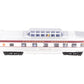 K-Line K4618-10003 O Gauge CP Tremblant Park 15" Aluminum Dome Observation Car EX/Box
