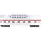 K-Line K4618-10003 O Gauge CP Tremblant Park 15" Aluminum Dome Observation Car EX/Box