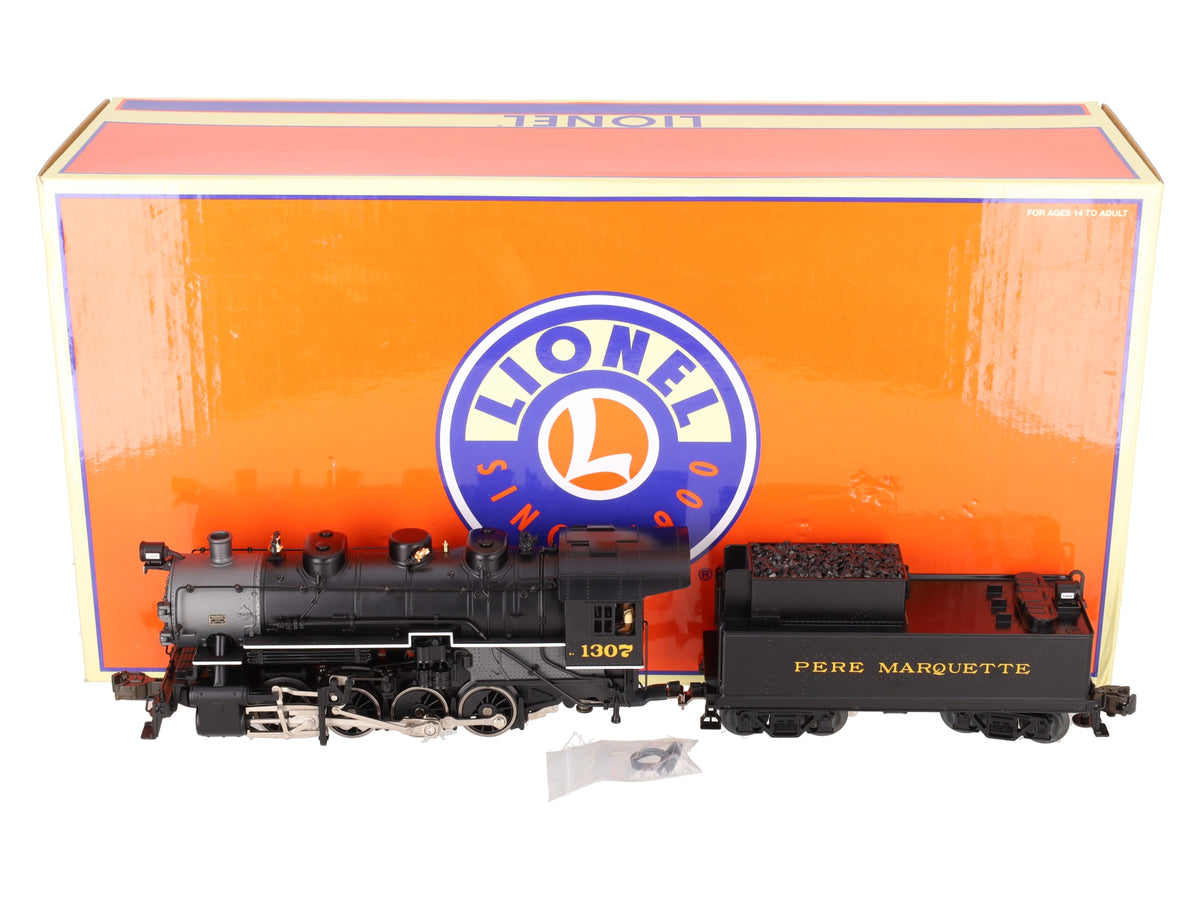 Lionel 6-11252 O Gauge Pere Marquette 0-8-0 Conventional Steam Locomotive #1307 EX/Box