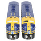 Lionel 6-18117 O Gauge Santa Fe Blue/Yellow F3 AA Diesel Set VG/Box